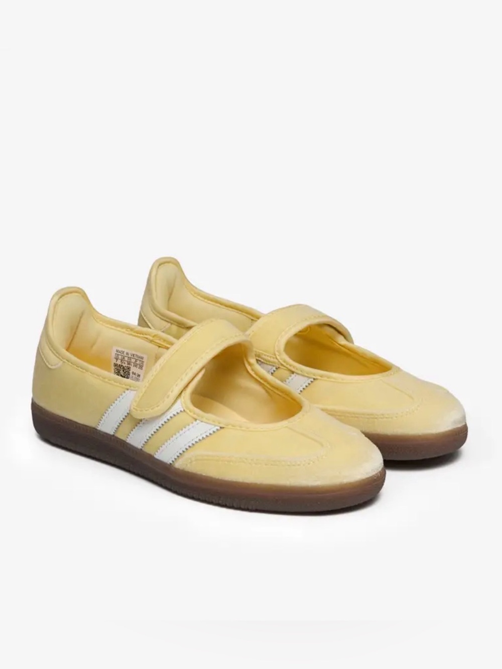 CareBear x adidas Samba Jane "Funshine Bear” Limited Edition, Yellow Velvet